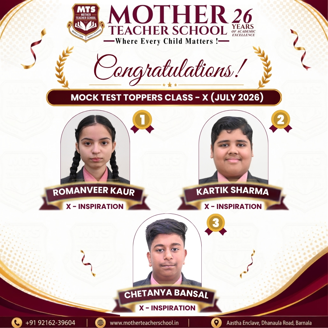 Mother Teacher School Barnala